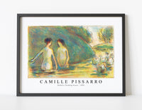
              Camille Pissarro - Bathers Tending Geese 1895
            