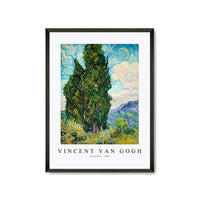 Vincent Van Gogh - Cypresses 1889