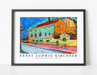 
              Ernst Ludwig Kirchner - Dance Hall Bellevue, obverse 1909-1910
            