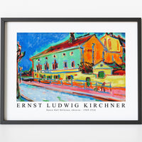 Ernst Ludwig Kirchner - Dance Hall Bellevue, obverse 1909-1910