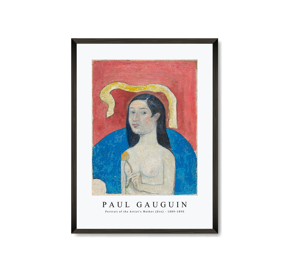 Paul Gauguin - Portrait of the Artist’s Mother (Eve) 1889-1890