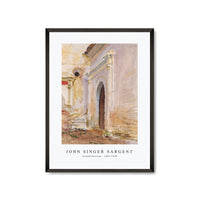 John Singer Sargent - Arched Doorway (ca. 1895–1908)