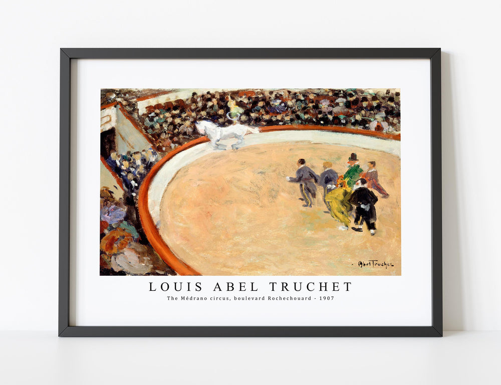 Louis Abel Truchet - The Médrano circus, boulevard Rochechouard (1907)
