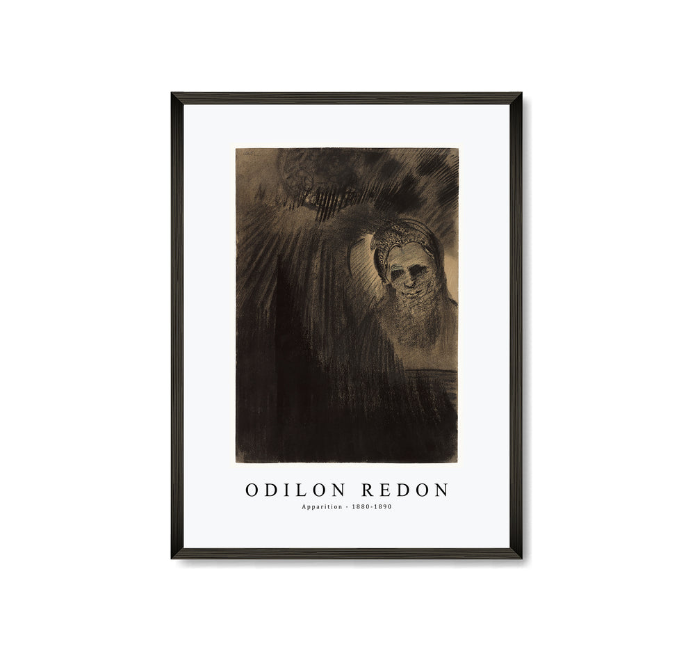 Odilon Redon - Apparition 1880-1890