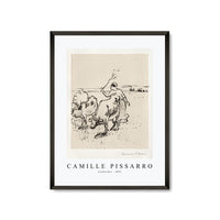Camille Pissarro - Cowherder 1899