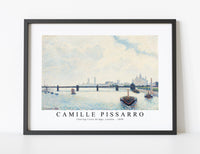 
              Camille Pissarro - Charing Cross Bridge, London 1890
            