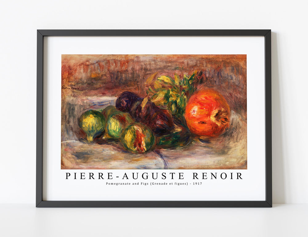 Pierre Auguste Renoir - Pomegranate and Figs (Grenade et figues) 1917