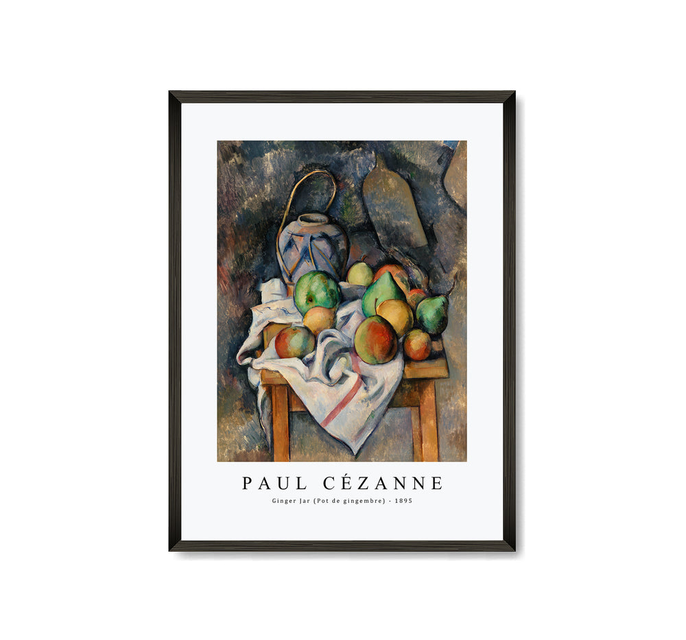 Paul Cezanne - Ginger Jar (Pot de gingembre) 1895