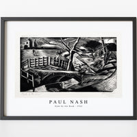 Paul Nash - Dyke by the Road (1922)