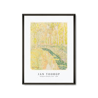 Jan Toorop - Navigates between trees (1980)