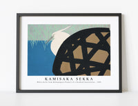 
              Kamisaka Sekka - White heron from Momoyogusa–Flowers of a Hundred Generations (1909)
            