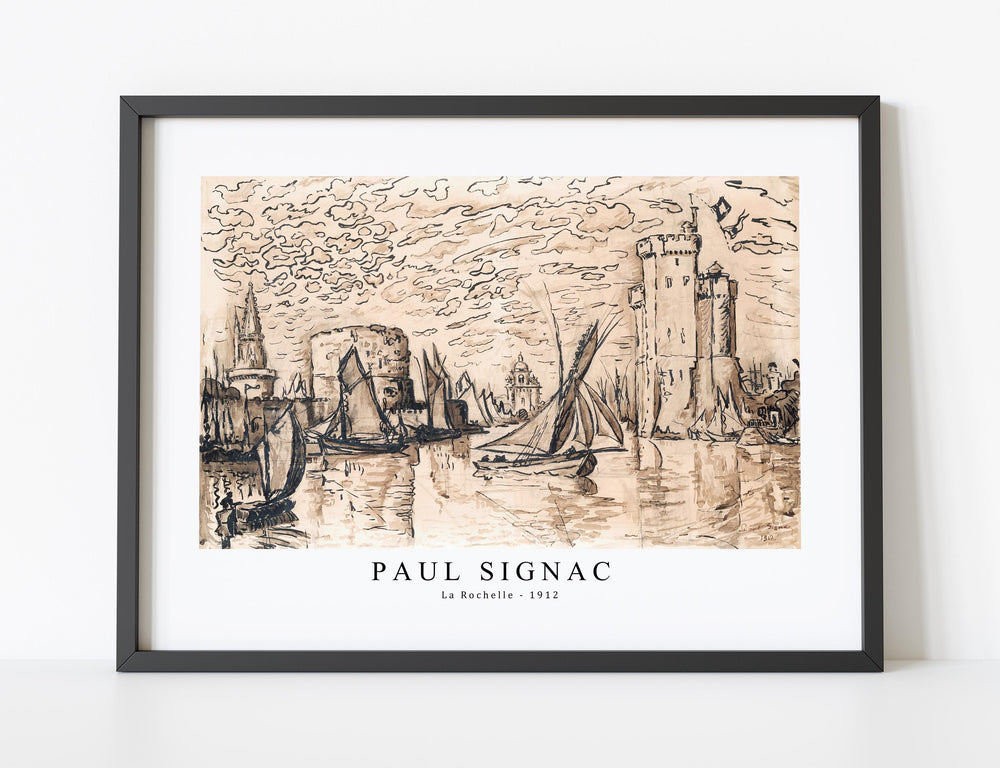 Paul Signac - La Rochelle (1912)