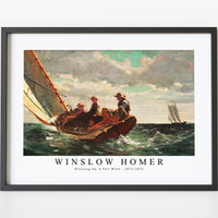Winslow Homer - Breezing Up, A Fair Wind 1873-1876