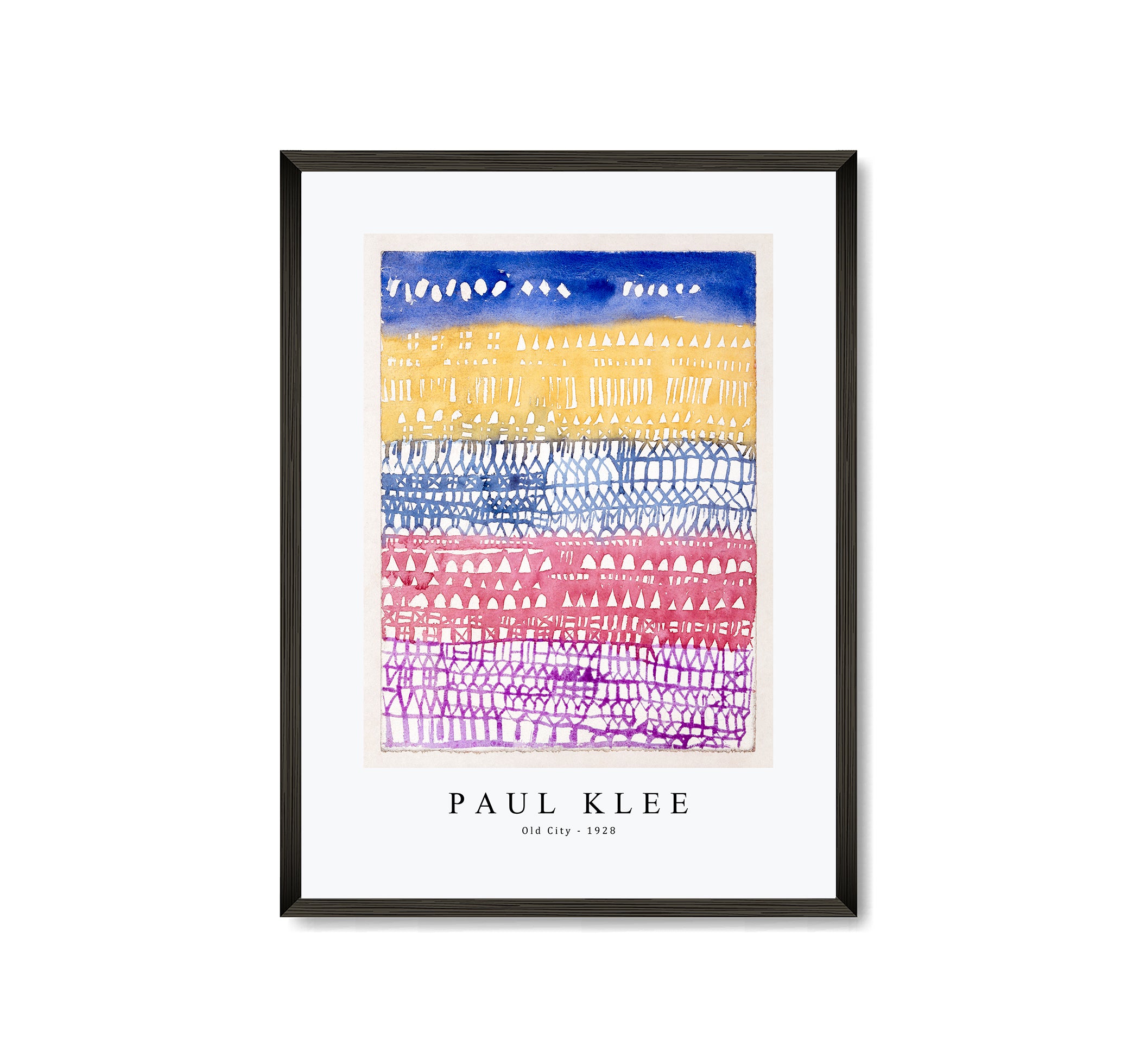 Paul Klee - Old City 1928| MPCANVAS