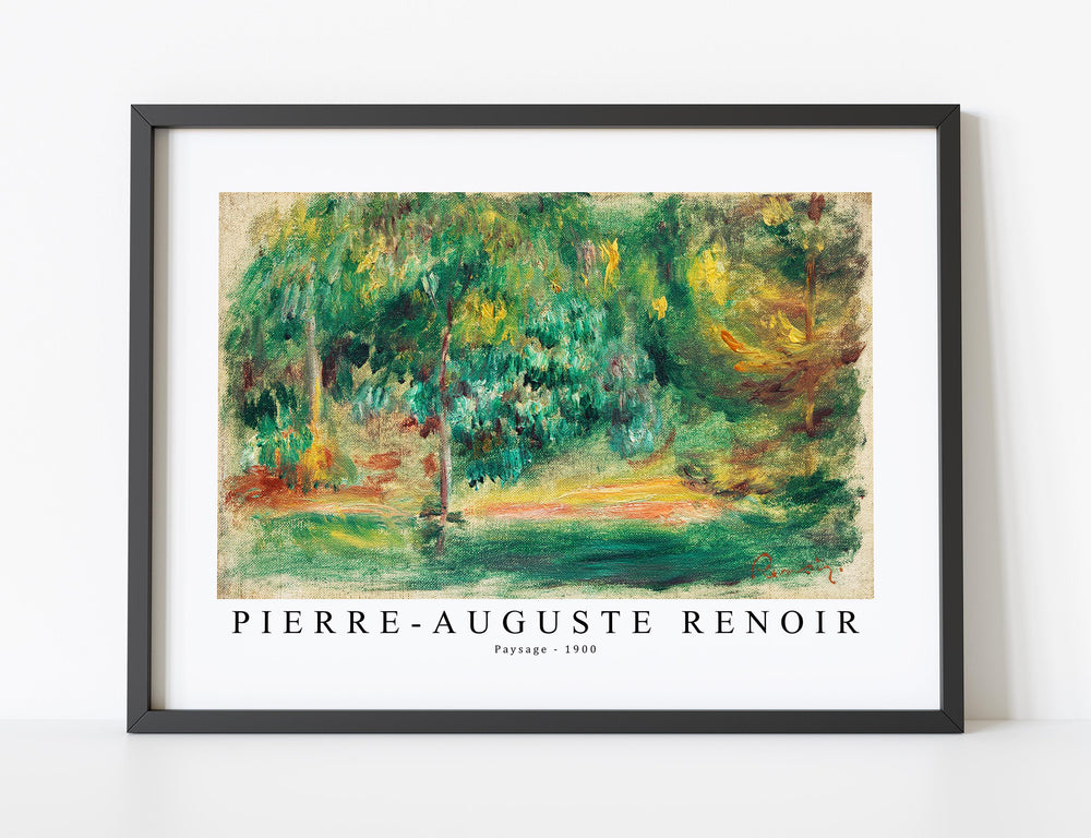 Pierre Auguste Renoir - Paysage 1900