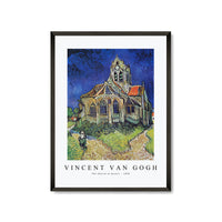 Vincent Van Gogh - The Church at Auvers 1890