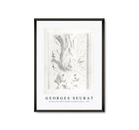 
              Georges Seurat - Architectural Motifs Double Acanthus Fleuron 1875
            