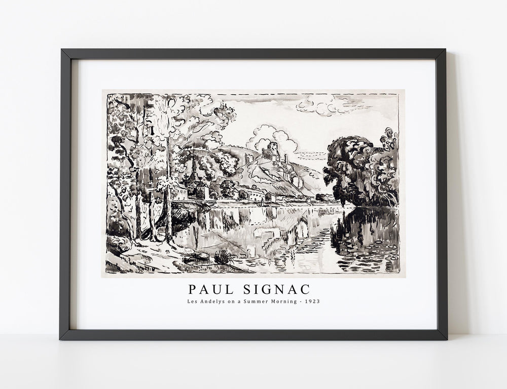 Paul Signac - Les Andelys on a Summer Morning (1923)