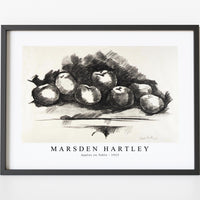 Marsden Hartley - Apples on Table (1923)