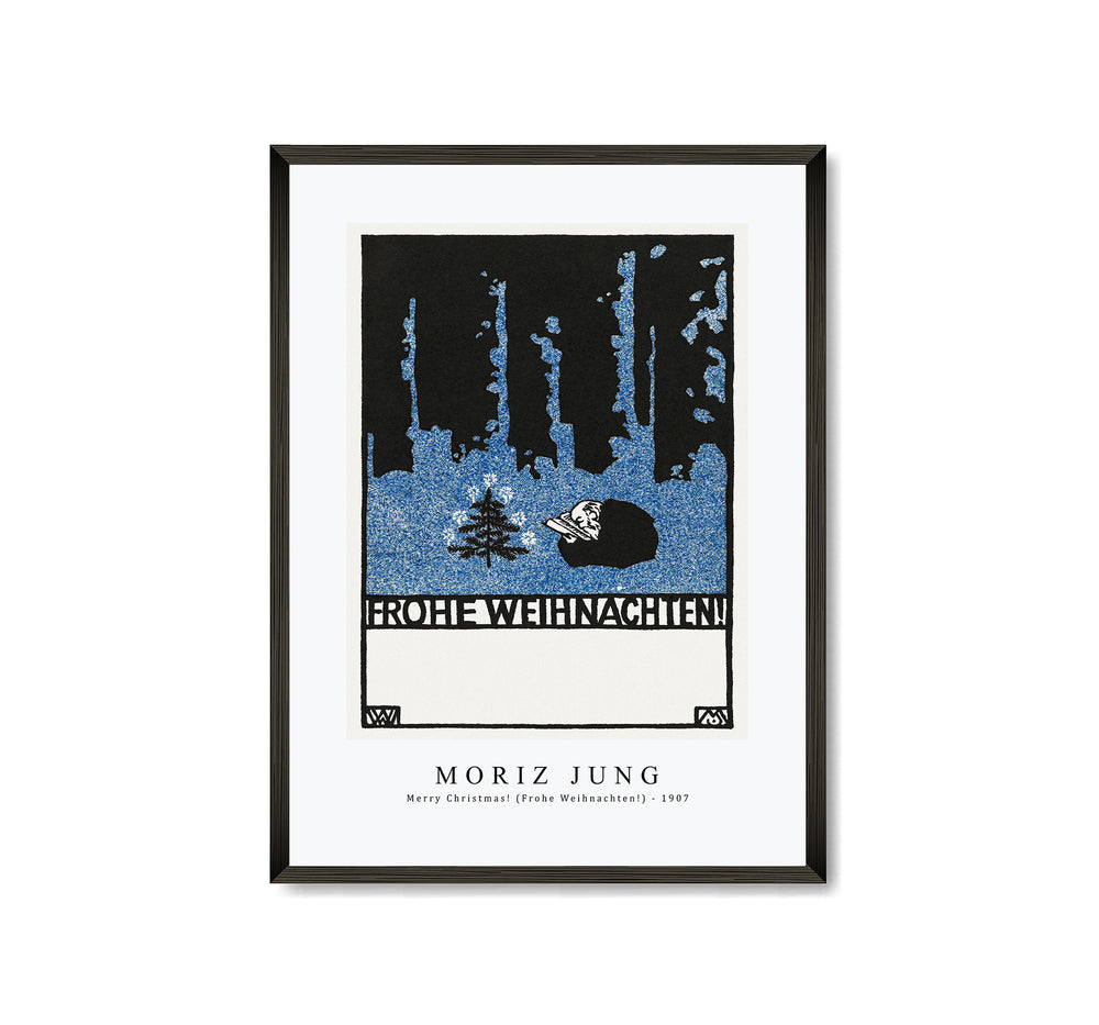 Moriz Jung - Merry Christmas! (Frohe Weihnachten!) (1907)
