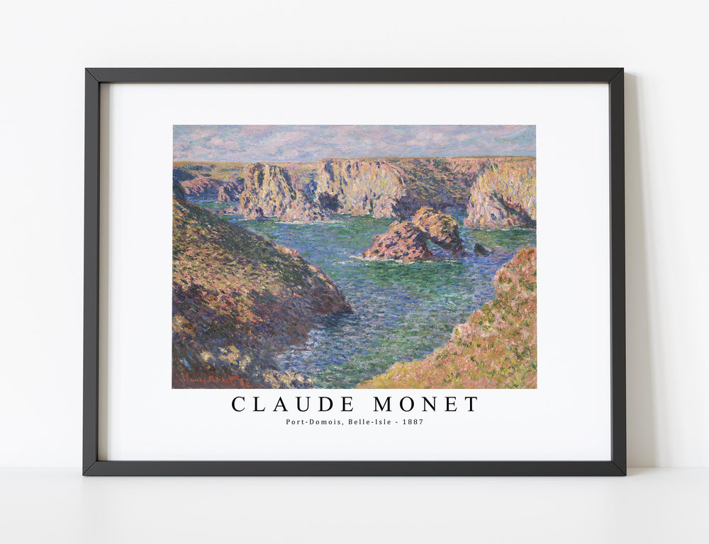 Claude Monet - Port-Domois, Belle-Isle 1887