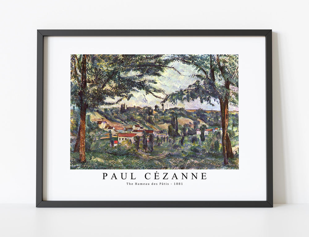 Paul Cezanne - The Hameau des Pâtis 1881