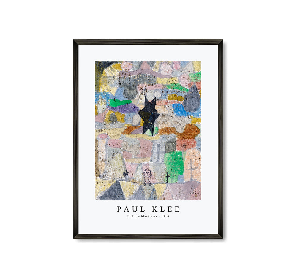 Paul Klee - Under a black star 1918