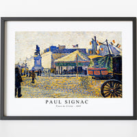 Paul signac - Place de Clichy (1887)