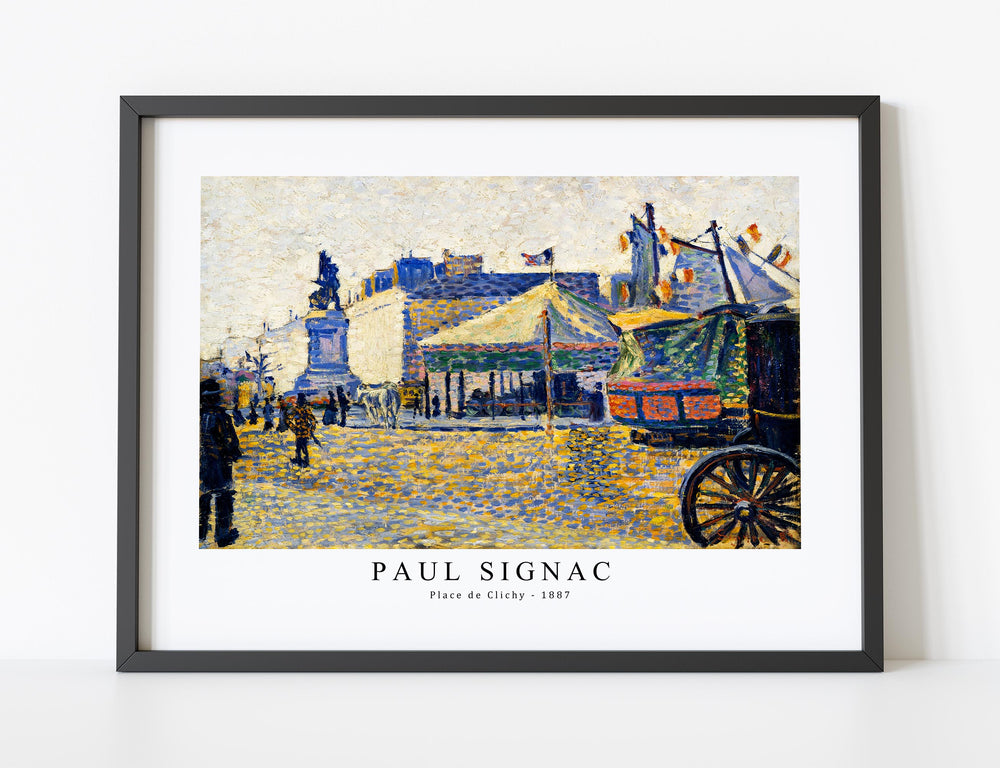 Paul signac - Place de Clichy (1887)