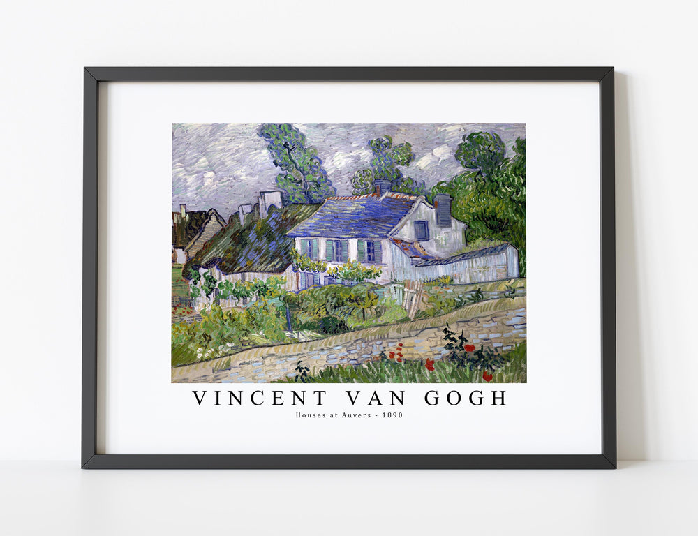 Vincent Van Gogh - Houses at Auvers 1890