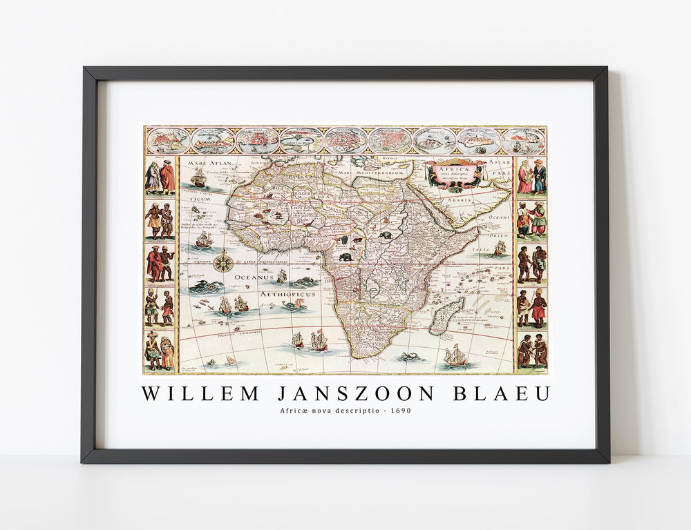 Willem Janszoon Blaeu - Africæ nova descriptio 1690