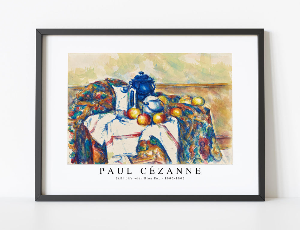 Paul Cezanne - Still Life with Blue Pot 1900-1906