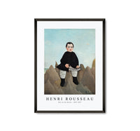 
              Henri Rousseau - Boy on the Rocks 1895-1897
            