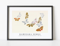 
              Kamisaka Sekka - Japanese butterfly (One Thousand Butterflies) - 1904 (13)
            