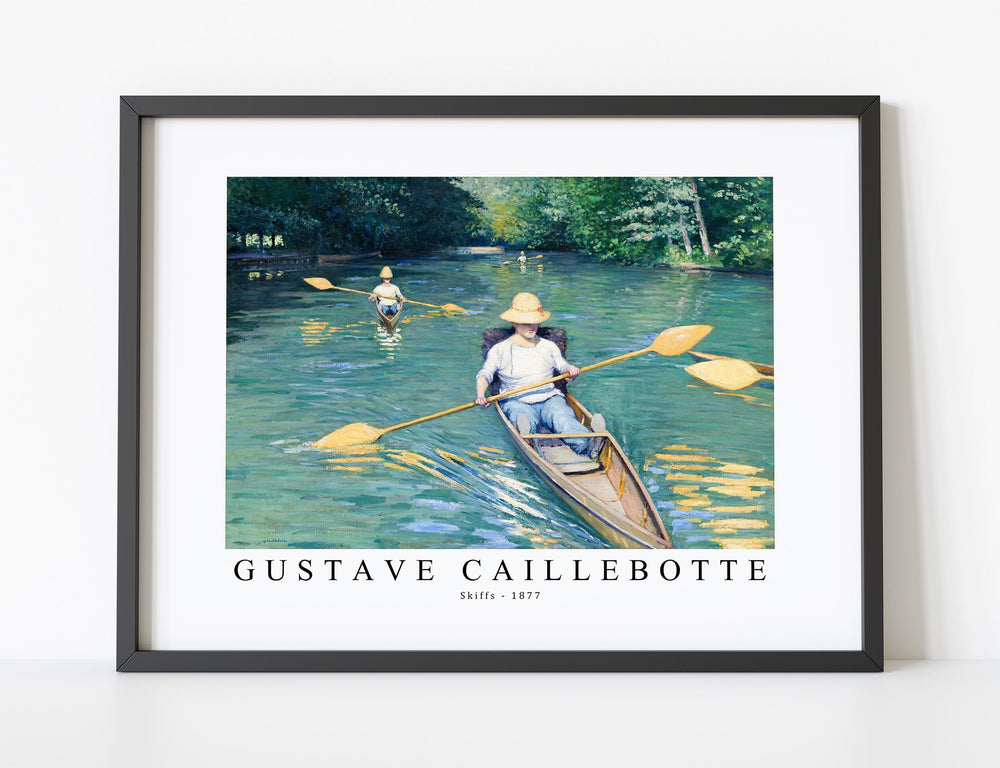Gustave Caillebotte - Skiffs 1877