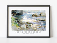 
              John Singer Sargent - Stream and Rocks (ca. 1901–1908)
            