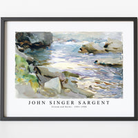 John Singer Sargent - Stream and Rocks (ca. 1901–1908)