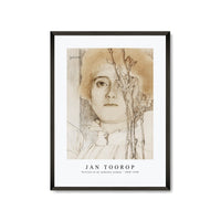 Jan Toorop - Portrait of an unknown woman (1868–1928)