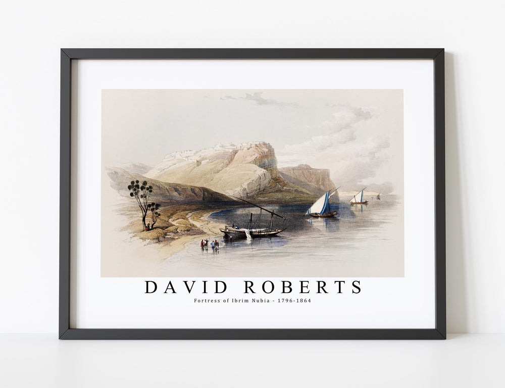 David Roberts - Fortress of Ibrim Nubia-1796-1864