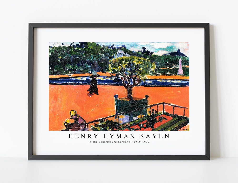Henry Lyman Sayen - In the Luxembourg Gardens 1910-1912