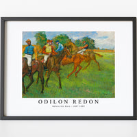 Odilon Redon - Before the Race 1887-1889