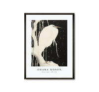 
              Ohara Koson - Heron in snow (ca. 1925–1936)
            