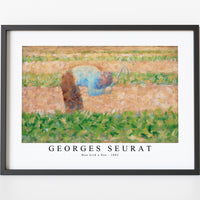 Georges Seurat - Man with a Hoe 1882