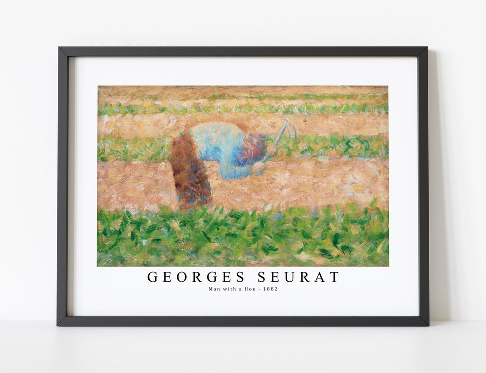 Georges Seurat - Man with a Hoe 1882