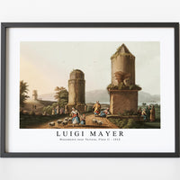 Luigi Mayer - Monuments near Tortosa, Plate II (1810)