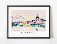 
              Paul Signac - Docks at Saint Malo (1928)
            