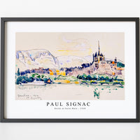 Paul Signac - Docks at Saint Malo (1928)
