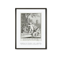 
              Cornelis ploos van amstel - Putti beoefenen de schilderkunst en beeldhouwkunst-1736-1779
            