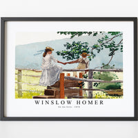 winslow homer - On the Stile-1878