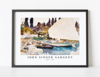 
              John Singer Sargent - Boats (1913)
            